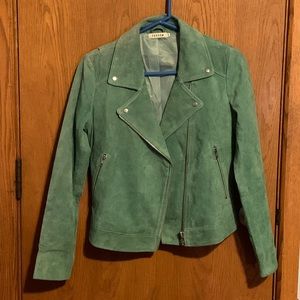 Farrow Suede Green Jacket